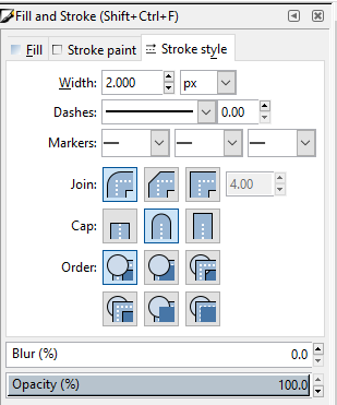 Stroke Style Properties